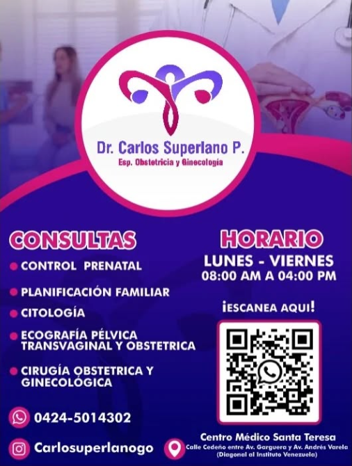 Dr. Carlos Superlano - nuestros productos en Barinas
