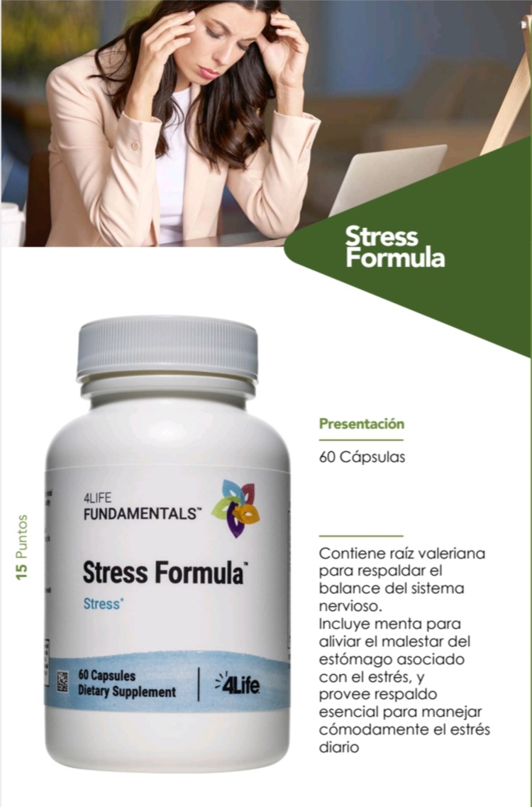 Stress Formula - Salud con Leticia