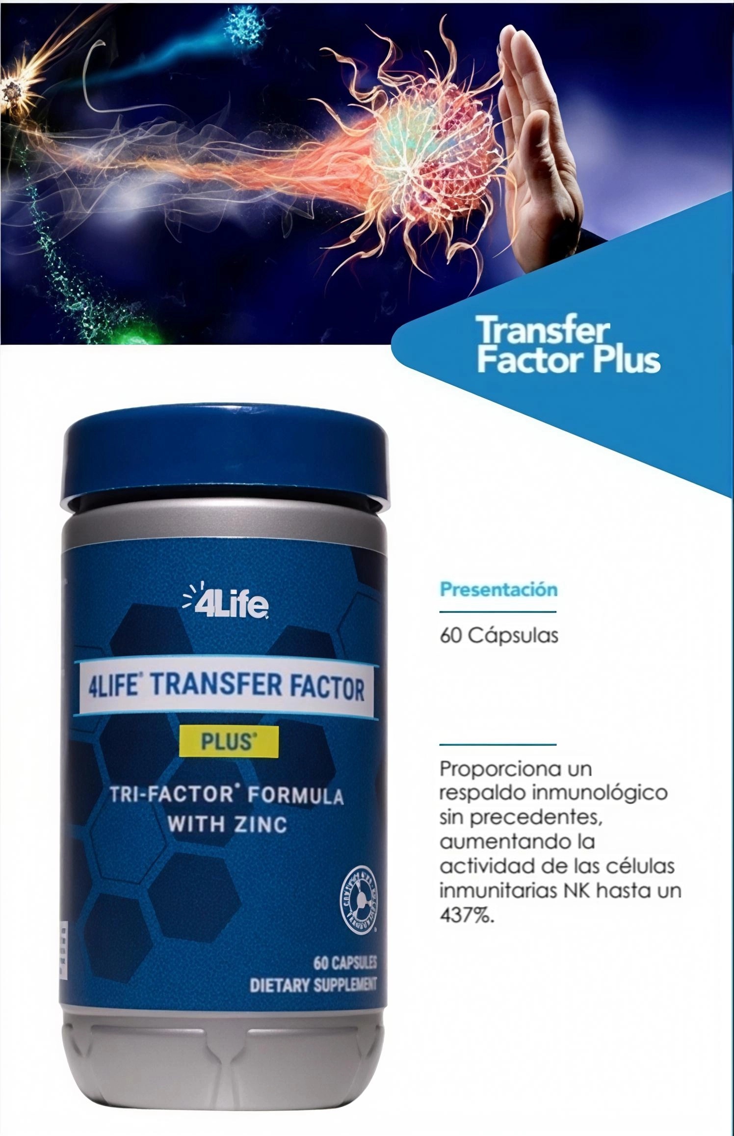 4LIFE TRANSFER FACTOR  PLUS  - Salud con Leticia