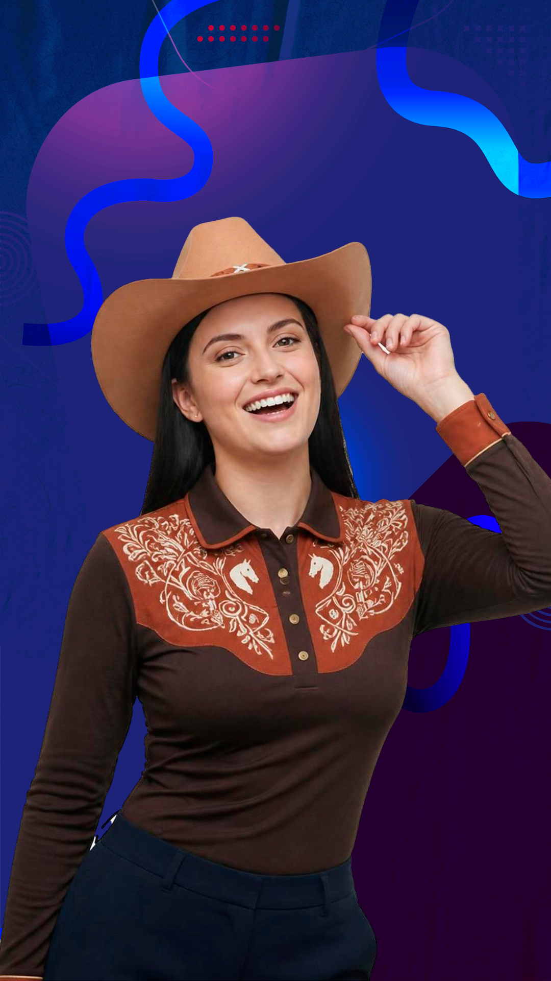Chemis Ganadera Femenina - Tienda Purasangre